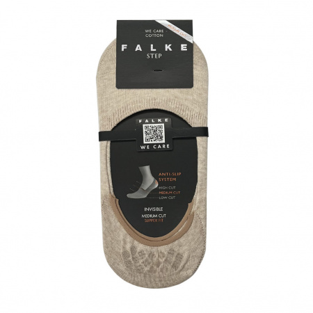 FALKE 12498Step Medium р.39-40 беж подследники премиум класса в бутиках Monte Rosso