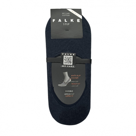 FALKE 12498Step Medium р.41-42 син подследники премиум класса в бутиках Monte Rosso