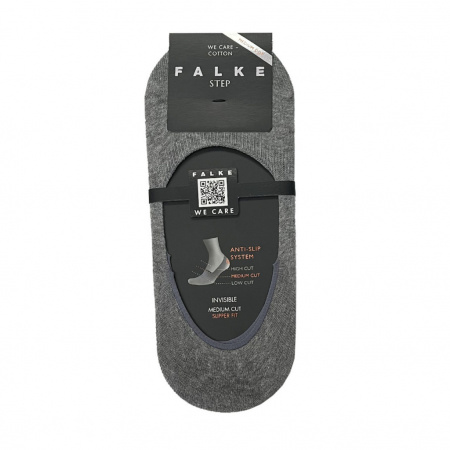 FALKE 12498Step Medium р.39-40 сер подследники премиум класса в бутиках Monte Rosso