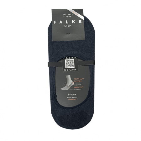 FALKE 12498Step Medium р.43-44 син подследники премиум класса в бутиках Monte Rosso